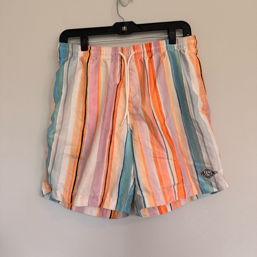 Pacsun Watercolor 17" Swim Trunks